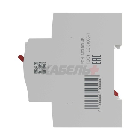 Устройство защитного отключения УЗО ВДТ YON MAX MDL100, 4P, 300mA, 63A,тип АС DKC