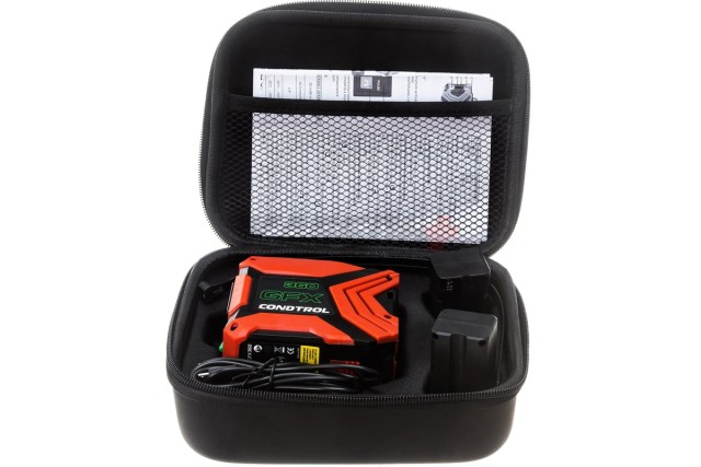 Нивелир лазерный GFX 360 (Зеленый / 30/60 м / 3 луча / +- 0,3 мм/м/ Чехол), CONDTROL