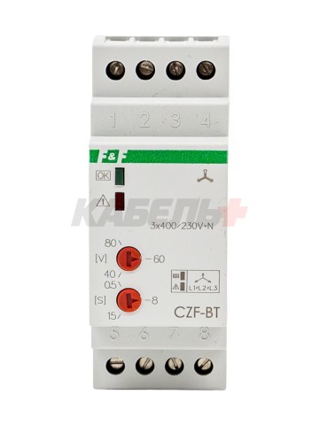 Реле контроля фаз CZF-BT