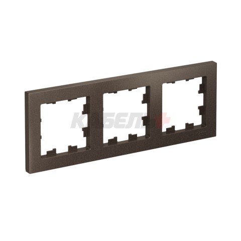 ATLASDESIGN 3-постовая РАМКА, универсальная, МОККО