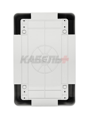 ПАНЕЛЬ ABS С ПЛАСТИКОВОЙ ПРОЗРАЧНОЙ КРЫШКОЙ 20X30X13
