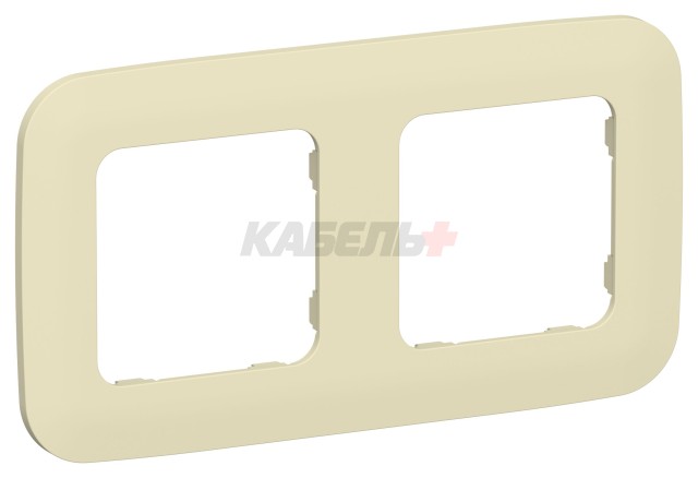 FLITE Рамка 2-местная РУ-2-А-ФлН навахо IEK