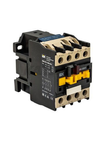 Контактор КМИ-22511 25А 230В/АС3 1NC IEK