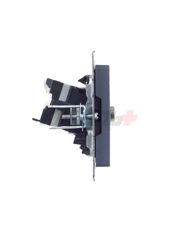 BRITE Розетка двойная TV+RJ45 кат.5E РТВ/РК12-БрМ маренго IEK