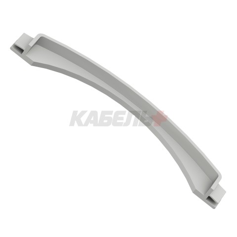 Адаптер напольного канала 50х12 мм, серый DKC