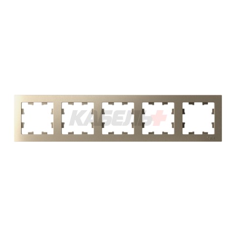 ATLASDESIGN 5-постовая РАМКА, универсальная, ШАМПАНЬ