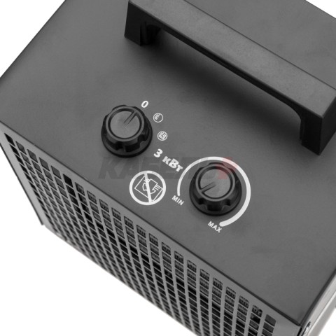 Пушка тепловая электрическая, квадратная, PTC, 3кВт REXANT