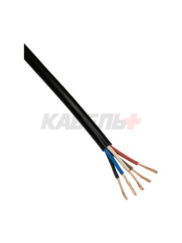 Кабель КГВВнг (A) - LS 5х2,5 чер (на бар)