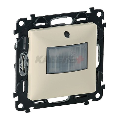 Valena Life - Датчик движения 180°, 400Вт, с нейтралью, слоновая кость (инд. упаковка)