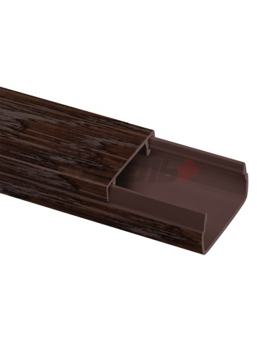 Кабель-канал 20х10 (2 м) "ЭКО" 3D венге TDM