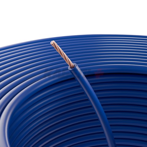 Провод ПГВА 1х0,50мм², синий, бухта 100м REXANT