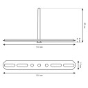 Крепление для реечного потолка Gauss Shop Lighting