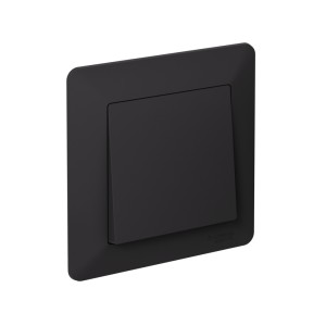 ATLASDESIGN AIR 1-постовая РАМКА, КАРБОН/дымчатый черный