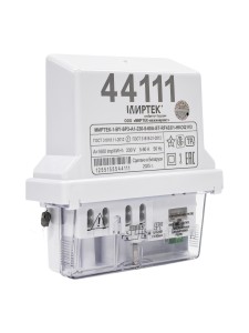Счетчик однофазный МИРТЕК-1-BY-SP3-A1-230-5-60A-ST-RF433/1-HKOQ1V3 с МИРТ-830.