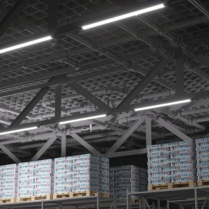 Светильник светодиодный матовый Gauss IP40 1200*76*24мм 36W 3260lm 6500K WLF-2 сталь 1/20.