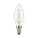 Лампа Gauss Filament Свеча 9W 710lm 4100К Е14 LED