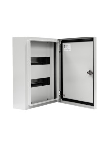 Корпус металлический распределительный ЩРн-24з (410х330х120мм) IP54 GENERICA