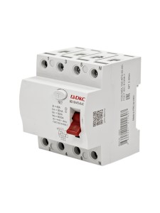 Устройство защитного отключения УЗО ВДТ YON MAX MDL100, 4P, 30mA, 40A, тип АС DKC