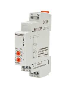 Реле времени RS-TS23, 2x1CO, 8A(250VAC), 24_240VAC/DC, 100ms_10min, пуск Y-Δ (звезда-треугольник), 1M
