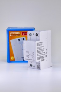 Реле напряжения с контролем тока Welrok VI-50 red