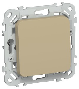 FLITE Выключатель 1-клавишный 10А ВС11-1-0-ФлХ хаки IEK