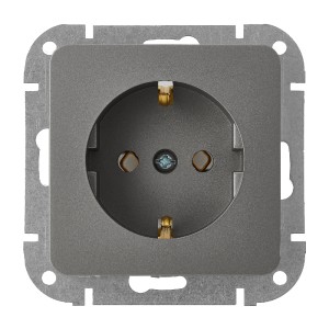Розетка РС16-1502 титан