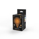 Лампа светодиодная филаментная Black Filament G120 Flexible 6Вт 2400К E27 Golden Gauss.