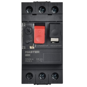 Пускатель ПРК32-4 In=4A Ir=2,5-4A Ue 660В IEK