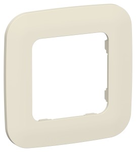 FLITE Рамка 1-местная РУ-1-А-ФлСл сливочный IEK