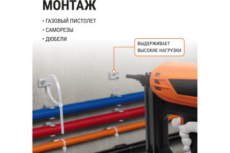 Площадка под хомуты для прямого монтажа (100 шт.) белая TDM