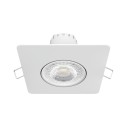 Светильник Gauss Downlight квадрат 6W 500lm 3000K 100-265V IP20 монтаж Ø65 90*56мм белый LED 1/40