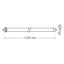 Лампа Gauss Elementary T8 20W 1560lm 4000K G13 1200mm стекло поворотная LED 1/30