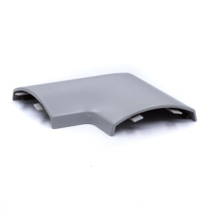 Угол плоский для напольного канала 75х17 мм APSP G, цвет серый DKC