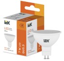 Лампа светодиодная LED MR16 570lm 3000K GU5 IEK