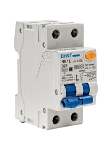 Диф. автомат NB1L 1P+N C25 30mA тип AC 10kA (36mm) (R)