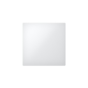 ATLASDESIGN ЗАГЛУШКА без суппорта для многопостовых рамок, БЕЛЫЙ