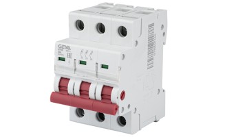 Выключатель нагрузки GYH8-3P-16, 3P, 16A, 12kA, 3M