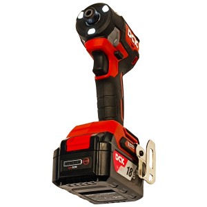 Шуруповерт аккумуляторный ударный KDPL208 (18V / 2*4.0Ah / 208Nm / HEX / BL / Кейс), DCK