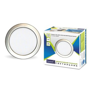 Светильник встраиваемый General GCL-GX53-H38-MA-WHITE (Белый жемчуг)