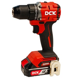 Дрель-шуруповерт аккумуляторная KDJZ2060 (18V / 2*2.0Ah / 60Nm / BL / Кейс), DCK