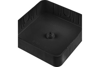 Коробка распаячная КР 75х75х20 ОП черная,IP40,инд.штрихкодTDM