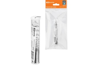 Припой ПОС 40, проволока, ГОСТ 21931-76, Ø1 мм, 10 г, колба, серия "Алмаз" TDM