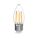 Лампа Gauss Filament Свеча 11W 830lm 4100К Е27 LED