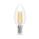 Лампа Gauss Filament Elementary Свеча 12W 750lm 4100К Е14 LED