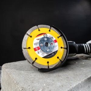 Диск алмазный тройной сегментный 125х22,2мм, сухая резка KRANZ