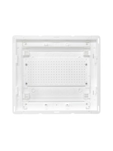 U12ES IT PL, Щит встраиваемый мультимедийный, 1 ряд, металл. дверца со слотами для охлаждения, IP30