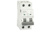 Авт. выкл. GYM9HDC-2P-3C, 2P, 3A, хар-ка C, 6kA, 250VDC, 2M