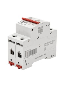 Автоматический выключатель YON max типа MD63S, 4,5кА, 2 полюса, хар-ка C, 10А DKC