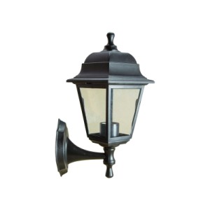 Светильник НБУ 04-60-001 У1 "Леда" (черный матовое стекло)