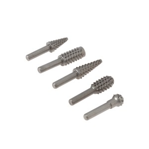 Набор борфрез (шарошек) по дереву, 5 шт KRANZ